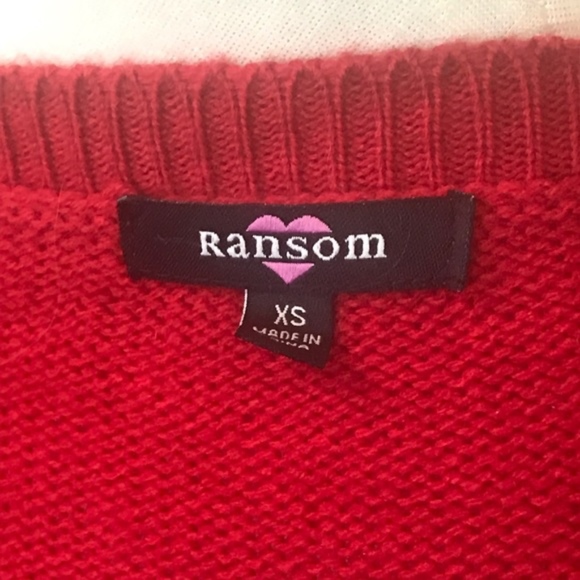 Ransom sequin penguin Xmas holiday ugly sweater - Picture 4 of 8